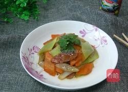 腊肠炒时蔬的做法图解10