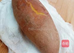 芝士焗红薯的做法图解4