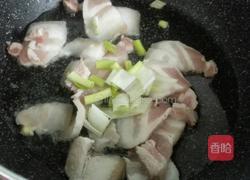 葱头炒五花肉的做法图解4