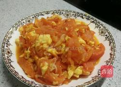 柿子炒鸡蛋的做法图解8