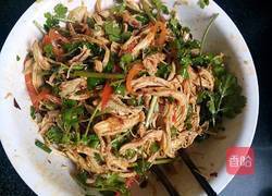 凉拌麻辣鸡丝的做法图解13