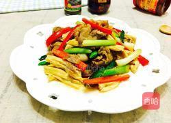 蒜香腐竹爆炒肥牛的做法图解11