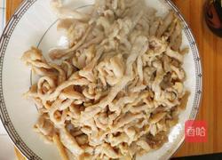 杏鲍菇炒肉丝的做法图解4