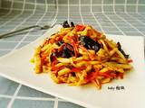 杏鲍菇炒肉丝