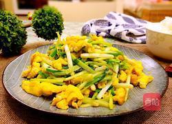 蒜苗炒土鸡蛋的做法图解11