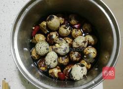 五香黄豆酱鹌鹑蛋的做法图解8