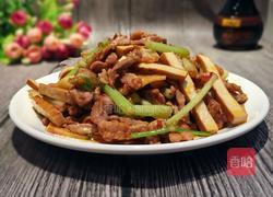 芹菜豆干炒肉的做法图解8