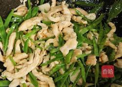 荷兰豆炒鸡丝的做法图解12