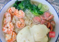 虾仁鸡蛋面的做法图解12
