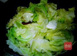 蚝油手撕包菜的做法图解4