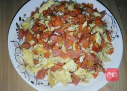 胡萝卜火腿鸡蛋的做法图解7