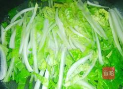 蒜蓉辣椒酱炒白菜的做法图解3
