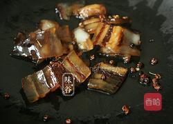 豆干炒腊肉的做法图解5