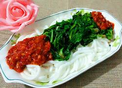 菠菜土豆粉