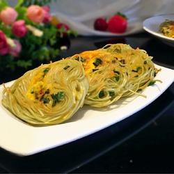 葱油鸡蛋面饼的做法[图]