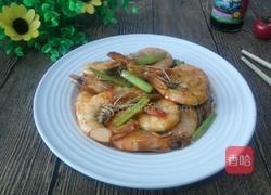 蚝油对虾的做法图解12