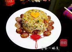 香肠炒米饭的做法图解12