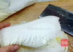 醋溜白菜的做法图解2