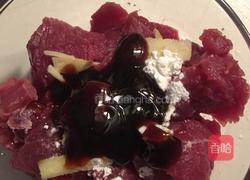 芥兰炒牛肉的做法图解3