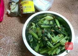 黄豆酱炒春菜的做法图解6