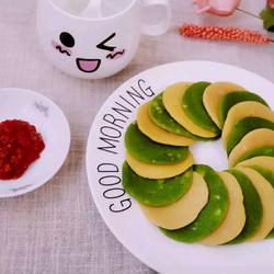 彩色鸡蛋饼的做法[图]