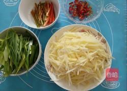 酸辣土豆起的做法图解1