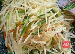 酸辣土豆起的做法图解4