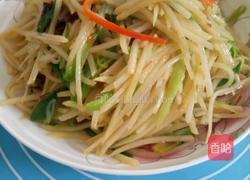 酸辣土豆起的做法图解5