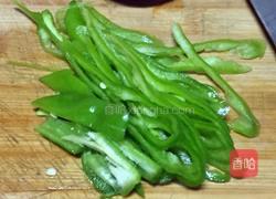 青椒豆干的做法图解2