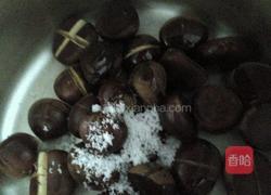 高压锅版糖炒栗子的做法图解4