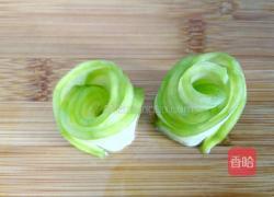 青萝卜玫瑰花的做法图解13