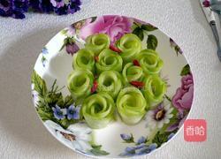 青萝卜玫瑰花的做法图解15