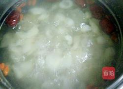 冰糖银耳桂圆雪梨汁的做法图解8