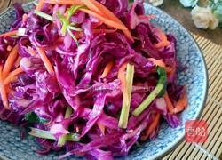 凉拌紫甘蓝的做法图解11
