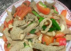 炒羊肚的做法图解10