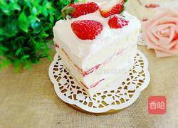 草莓蛋糕的做法图解22