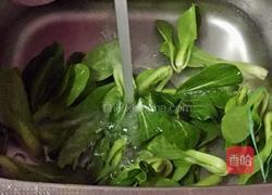 蚝油小白菜的做法图解1