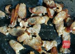 荷兰豆炒腊肠的做法图解4