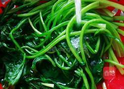 虾皮鸡蛋炒菠菜的做法图解7