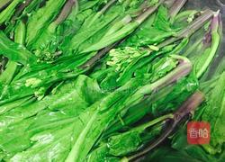 蚝油炒香水芥兰的做法图解2