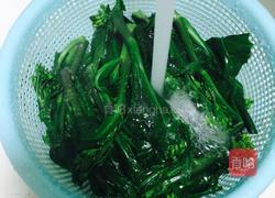 蚝油炒香水芥兰的做法图解3