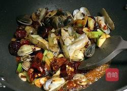辣炒蛏子的做法图解4