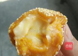 奶香奶酪芝麻球的做法图解7