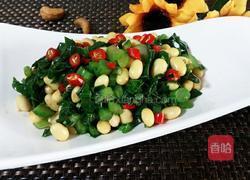 芥兰黄豆的做法图解18