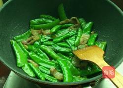 荷兰豆炒肉的做法图解5