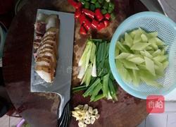 莴笋炒腊肉的做法图解5