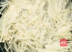 酱紫金针菇的做法图解3