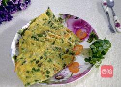 香椿苗鸡蛋饼的做法图解11