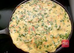 香椿苗鸡蛋饼的做法图解9