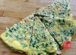 香椿苗鸡蛋饼的做法图解10